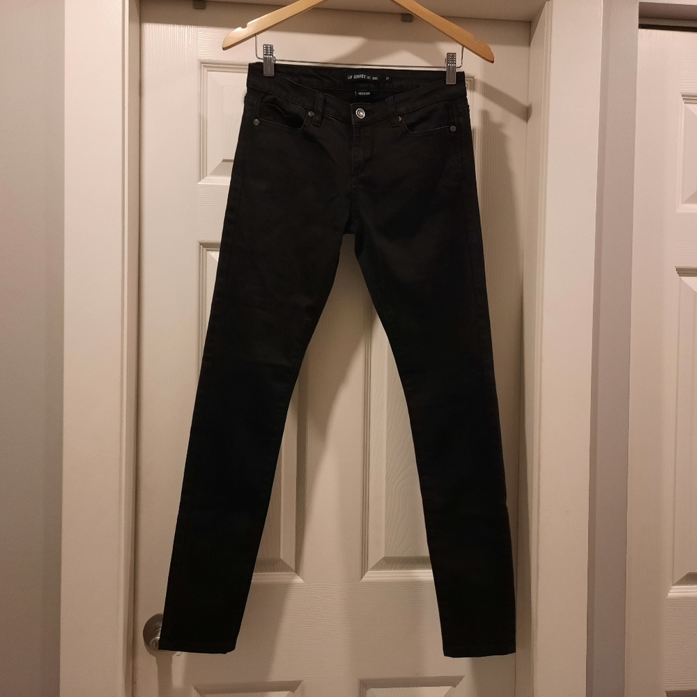 NWOT Lip Service Black Skinny Jeans